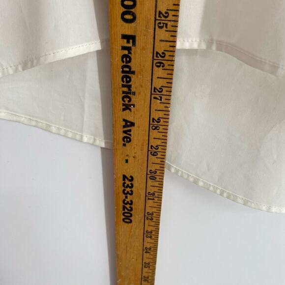 Chico’s Turtleneck Sweater With White Dress Shirt Tail Mature Classic Modest L - Picture 5 of 6